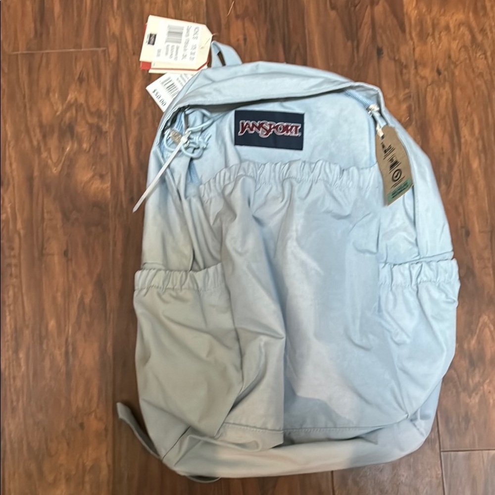 JanSport Light Blue Backpack